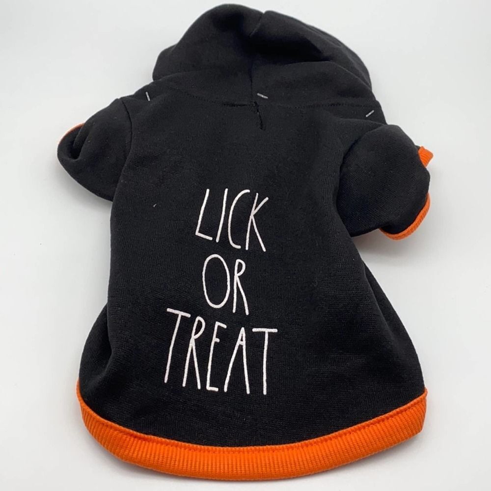 Rae Dunn LICK OR TREAT Dog Shirt XS